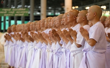 Thái Lan: Xuất gia gieo duyên kỷ niệm 99 năm ngày ngộ đạo của Tổ sư Phramonkholthepmuni
